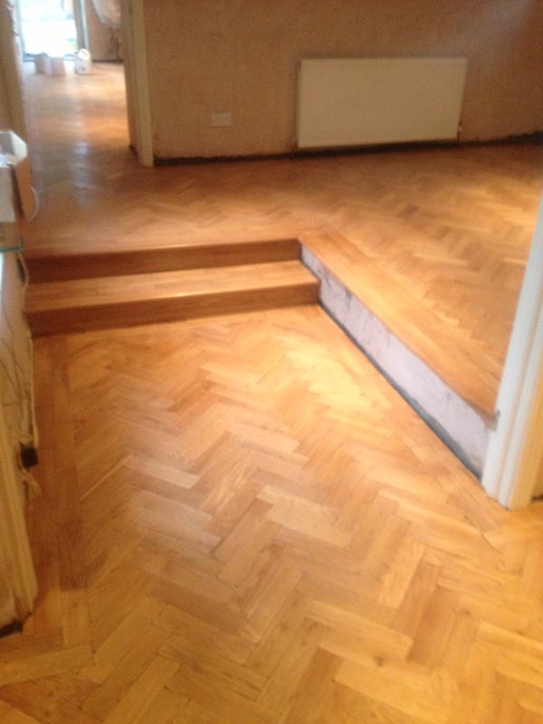 Hardwood installation