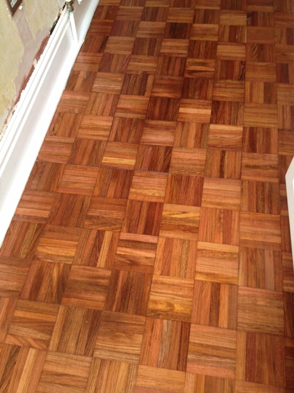 Hardwood finish